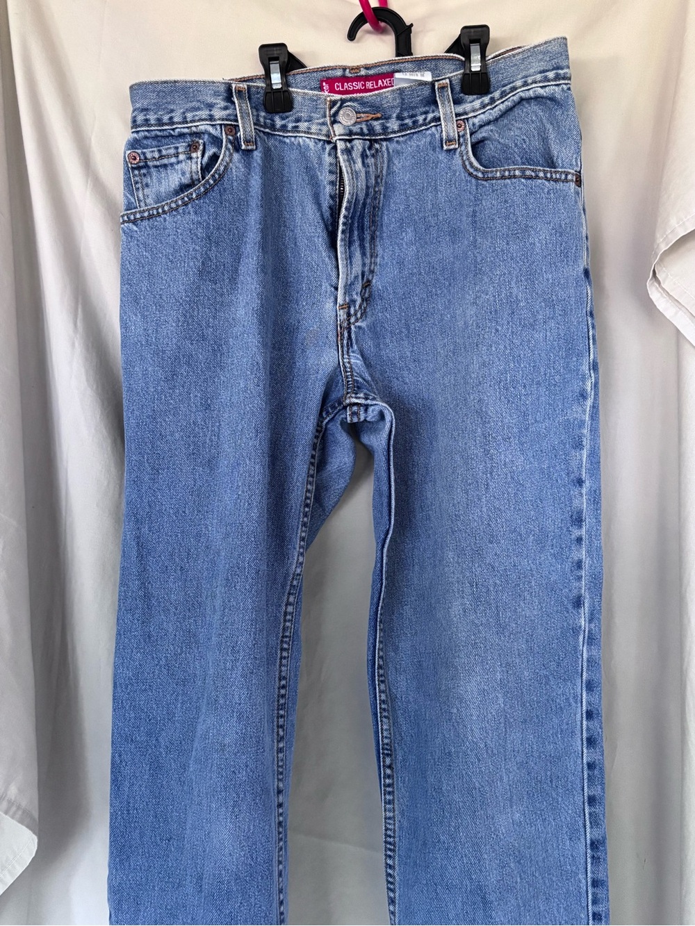 Levi's 550 Misses Women’s Classic Relaxed Light Medium Blue Denim Jeans